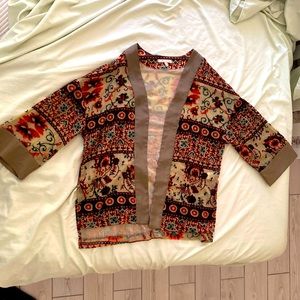 Beautiful shawl to wear over dress or blouse tank top you name it